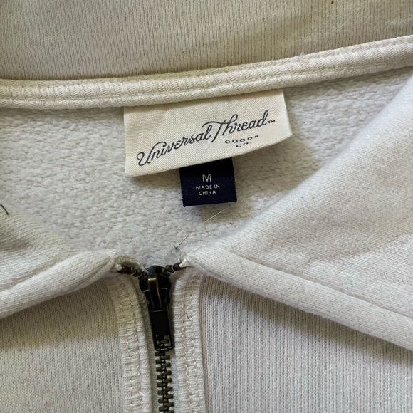 Target Multi colored blue and white half zip sweatshirt - Picture 2 of 3